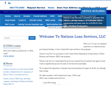 Tablet Screenshot of nationsloan.net